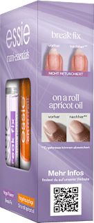 Nagelpflege Set Break Fix Nagelfixierer & On a roll Apricot Cuticle Oil essie