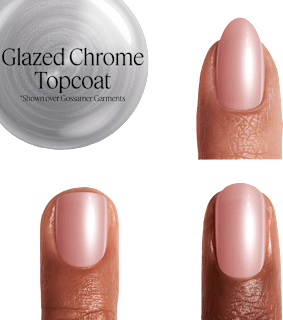 Top Coat Gel by essie 564 Glazed Chrome essie
