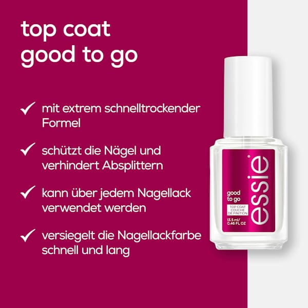 Top Coat Good To Go essie
