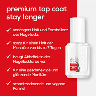Top Coat Stay Longer Premium Longwear essie
