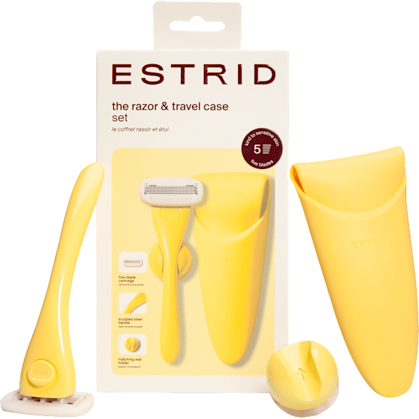 Rasierer, butter Reiseset Estrid