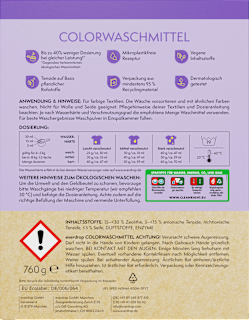 Colorwaschmittel Pulver  everdrop