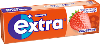 Kaugummi, Erdbeere, zuckerfrei EXTRA