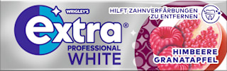 Kaugummi, Professional White, Himbeere Granatapfel, zuckerfrei EXTRA