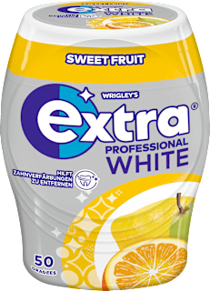 Kaugummi, Professional White, Sweet Fruit EXTRA
