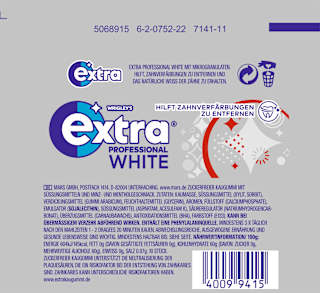 Kaugummi, Professional White, zuckerfrei EXTRA