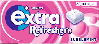 Kaugummi, Refreshers, Bubblemint, zuckerfrei EXTRA