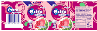 Kaugummi, Refreshers, Watermelon Raspberry, zuckerfrei EXTRA
