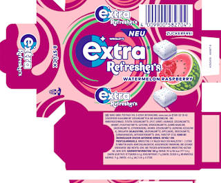 Kaugummi, Refreshers, Watermelon Raspberry, zuckerfrei EXTRA