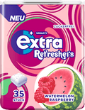 Kaugummi, Refreshers, Watermelon Raspberry, zuckerfrei EXTRA