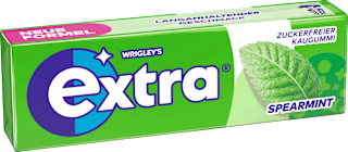 Kaugummi, Spearmint, zuckerfrei EXTRA