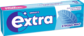 Kaugummi, Strong Mint, zuckerfrei EXTRA
