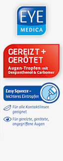 Augentropfen Gereizt und Gerötet EYE MEDICA