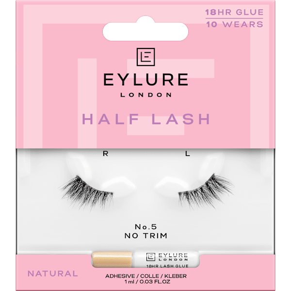 Künstliche Wimpern Half Lash 5 No Trim (1 Paar) Eylure