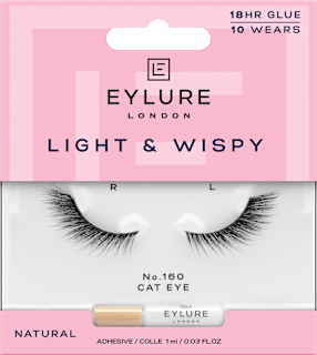 Künstliche Wimpern Light & Wispy Cat Eye 160 (1 Paar) Eylure