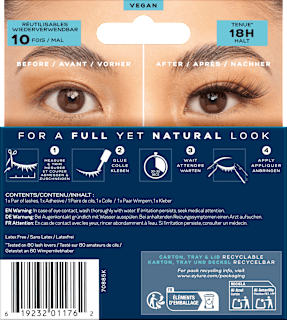 Künstliche Wimpern Volume Fox Eye Look 098 (1 Paar) Eylure