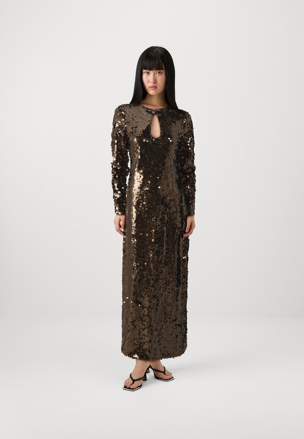 Malina KIARA OPEN FRONT SEQUIN DRESS