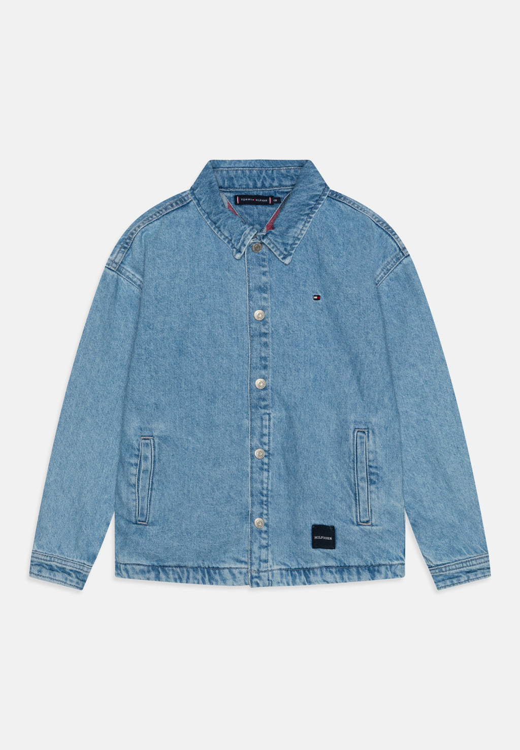 OVERSHIRT WORN MID WASH Media 1