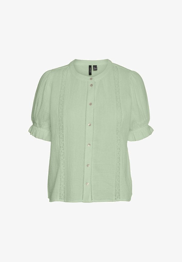 Vero Moda VMNATALI - Blouse - fog green