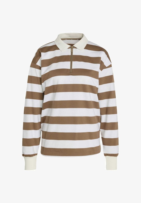 adidas Sportswear Polo shirt - khaki six/off white
