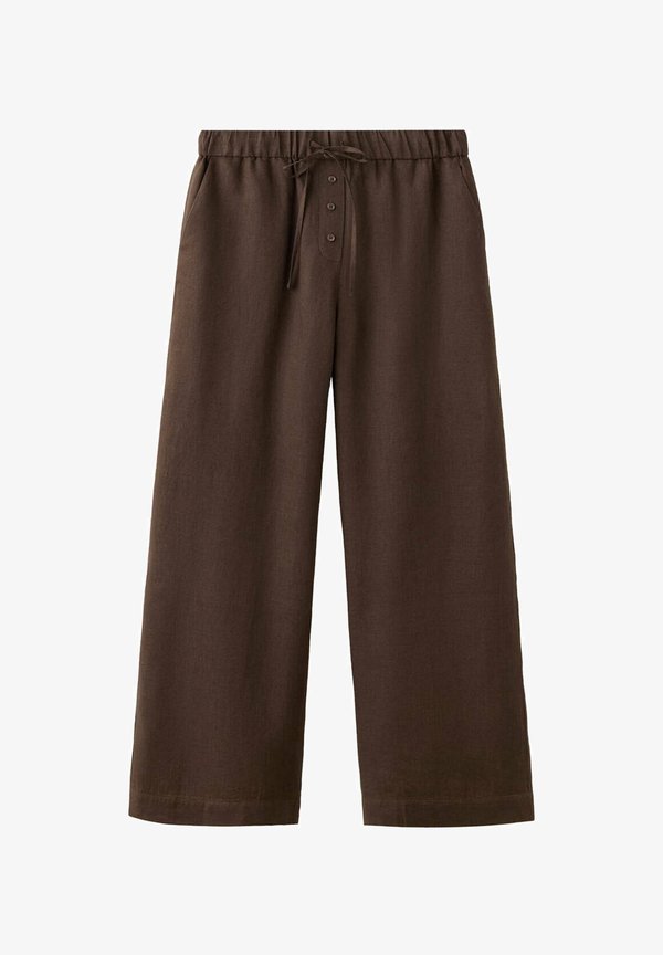 Mango ADULT - Trousers - dark brown