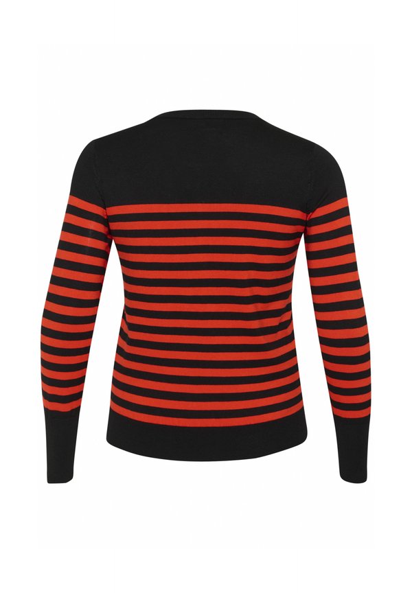 Kaffe Curve KCLIZZY STRIPED KNIT PULLOVER