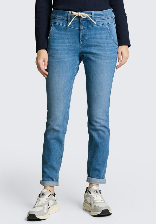 TOM TAILOR TTMAYA TAPERED FIT - Jeans Tapered Fit - bright blue denim
