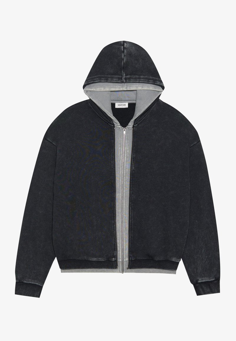UNISEX RELAXED FIT DOUBLE LAYER JACKET Media 1