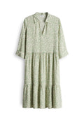 REGULAR A-LINIE 3/4 SLEEVE PRINT VOLANTS Media 1