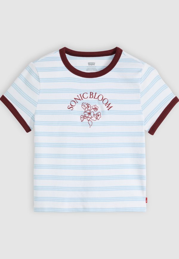 Levi's® ESSENTIAL BABY RINGER TEE - Print T-shirt - sonic bloom falls