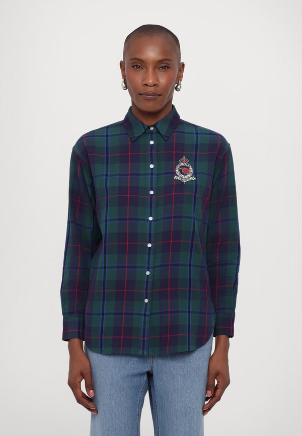 Lauren Ralph Lauren KOTTA LONG SLEEVE BUTTON FRONT SHIRT