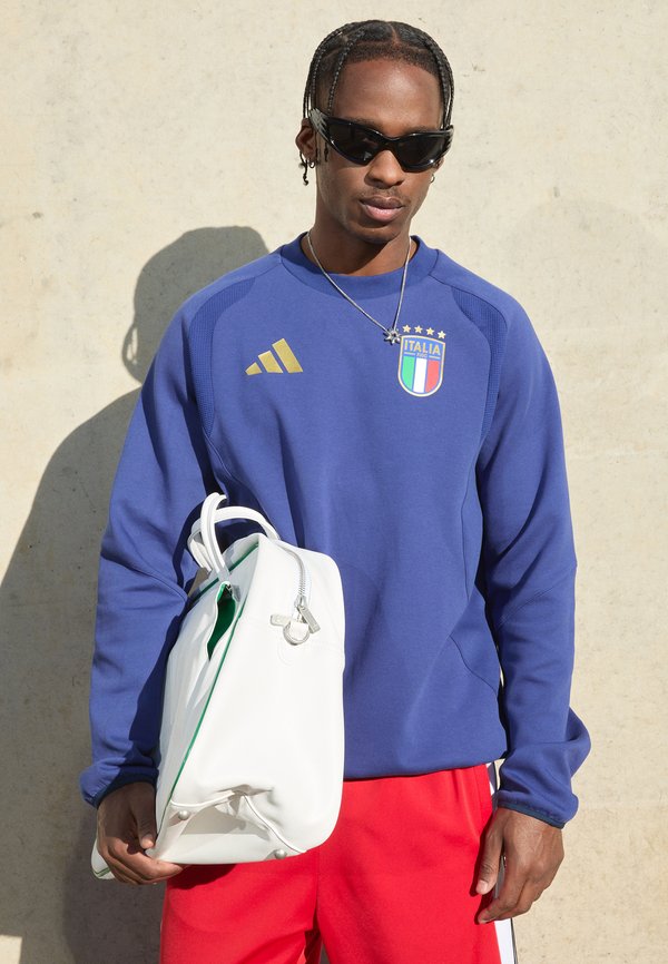 adidas Performance ITALY TIRO TRAVEL CREW - National team wear - victory blue