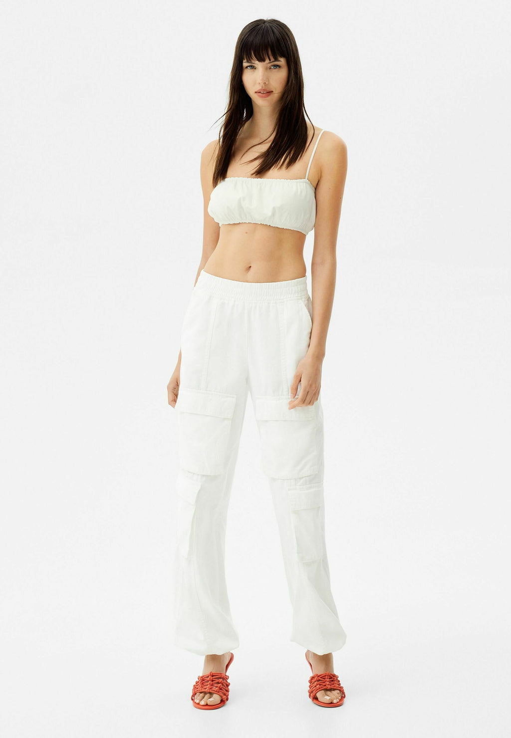 Bershka STRAPPY GATHERED