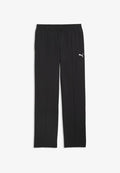 Puma ESSENTIALS 4-WAY STRETCH STACKED RELAXED HOSE - Tracksuit bottoms - black