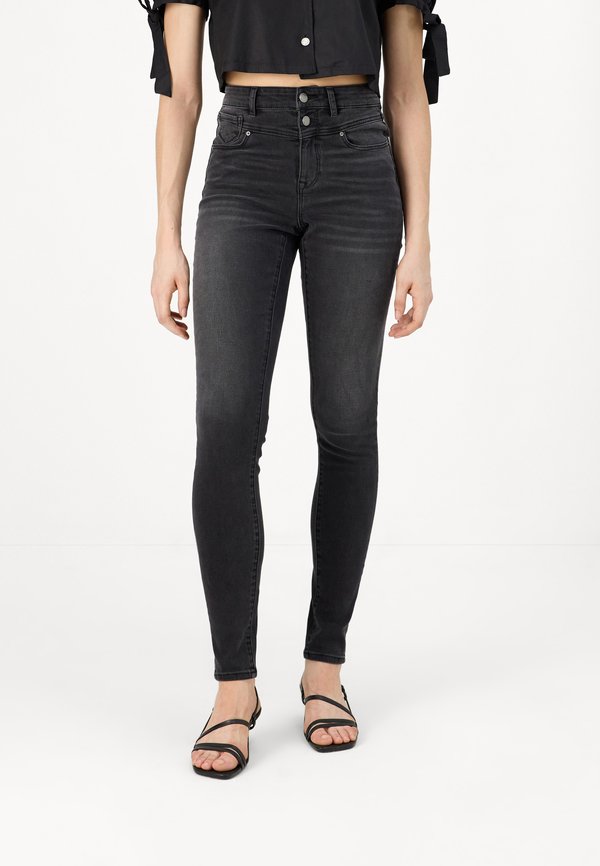 ONLY ONLWAUW  - Jeans Skinny Fit - washed black
