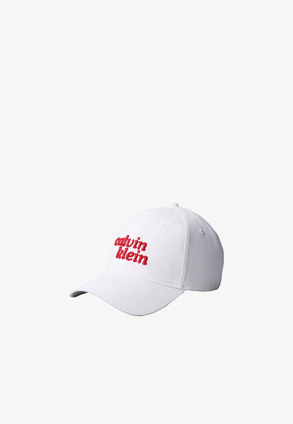 Calvin Klein CALVIN KLEIN 1989 EMBROIDERED CK LOGO CAP - Cap - bright white