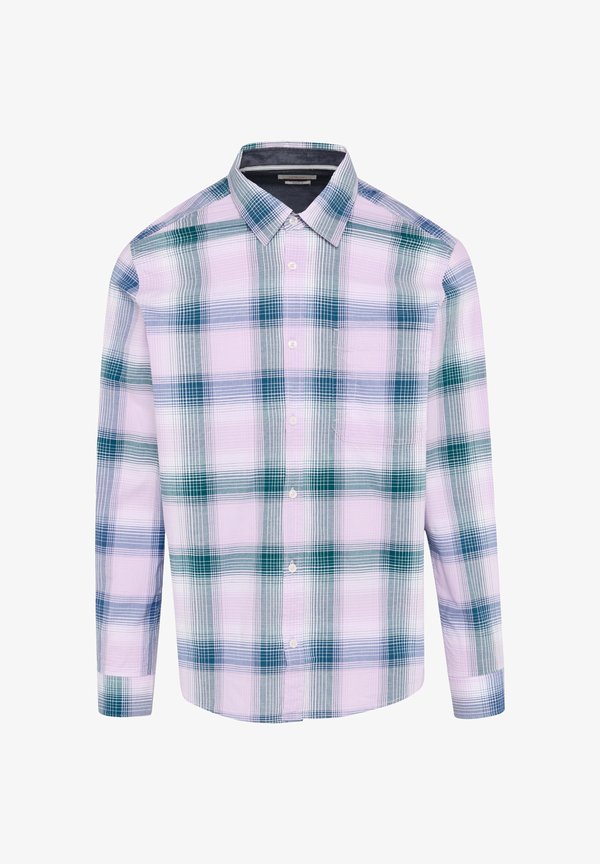 s.Oliver REGULAR FIT STRETCH MIT BRUSTTASCHE - Shirt - lavendel