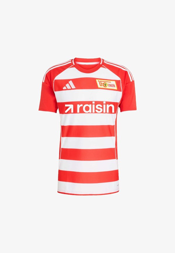adidas Performance FC UNION BERLIN 25/26 - Print T-shirt - vivid red   white