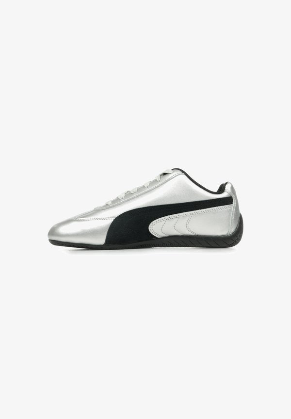 Puma SPEEDCAT METALLIC UNISEX - Trainers - puma silver/puma black