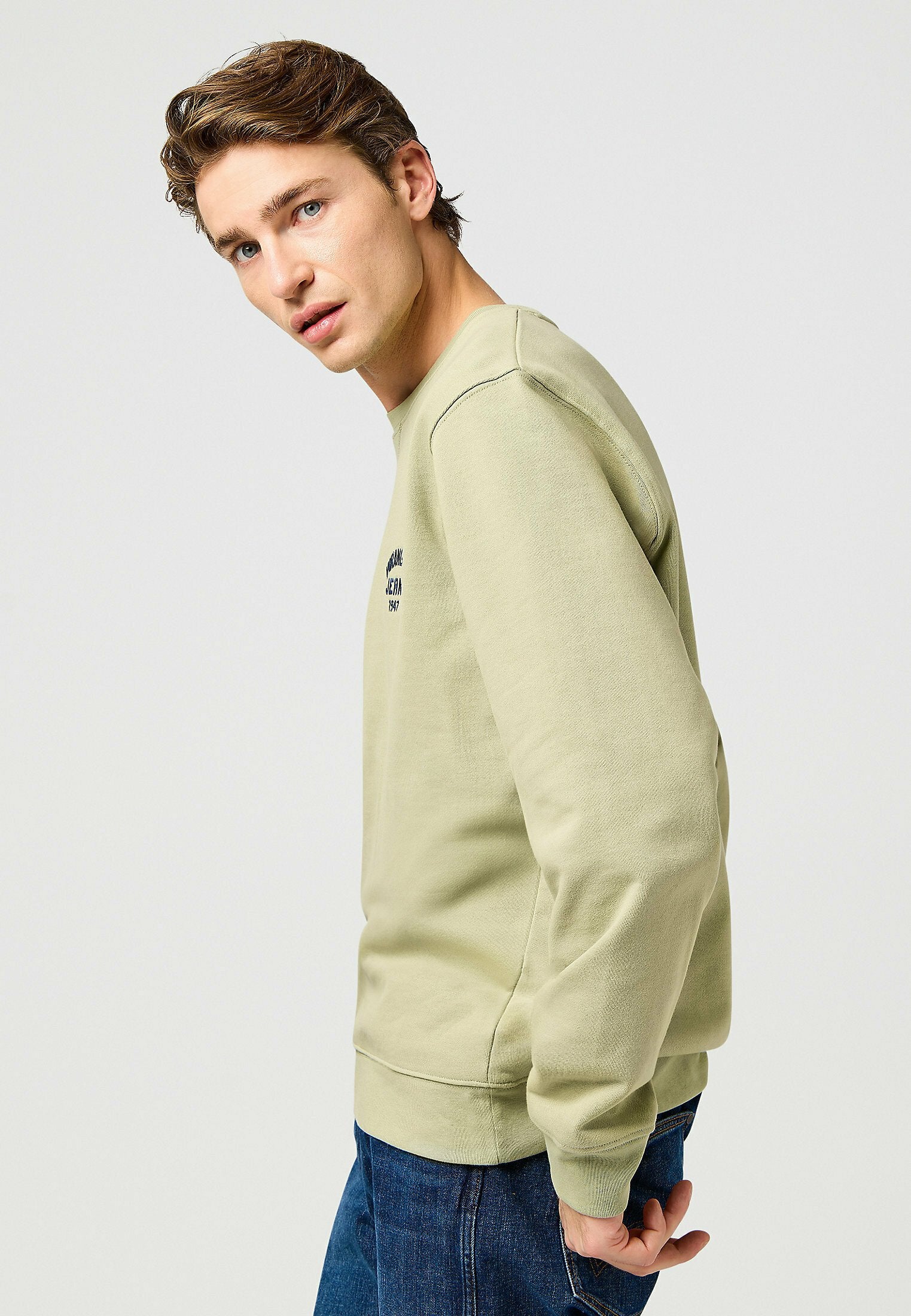Wrangler SMALL LOGO CREW