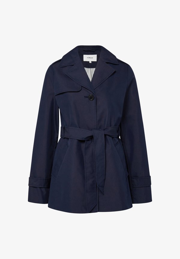 s.Oliver Trenchcoat - navy