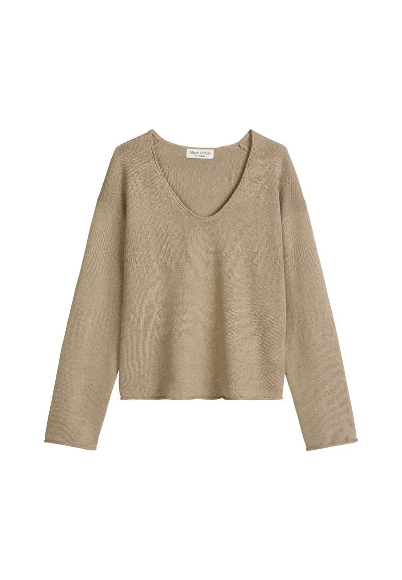 PULLOVER LONGSLEEVE V-NECK Media 1