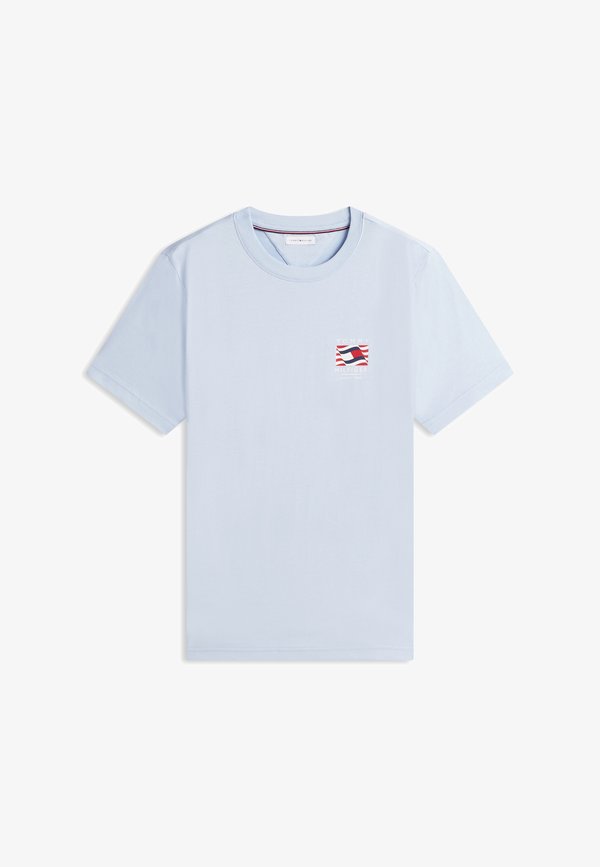 Tommy Hilfiger AMERICANA GRAPHIC LOGO TEE - Print T-shirt - breezy blue