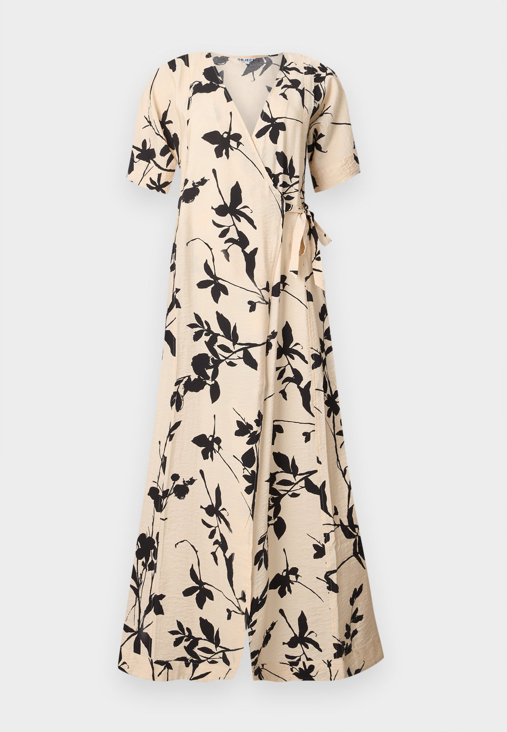 Object Maxi Short Sleeve Wrap