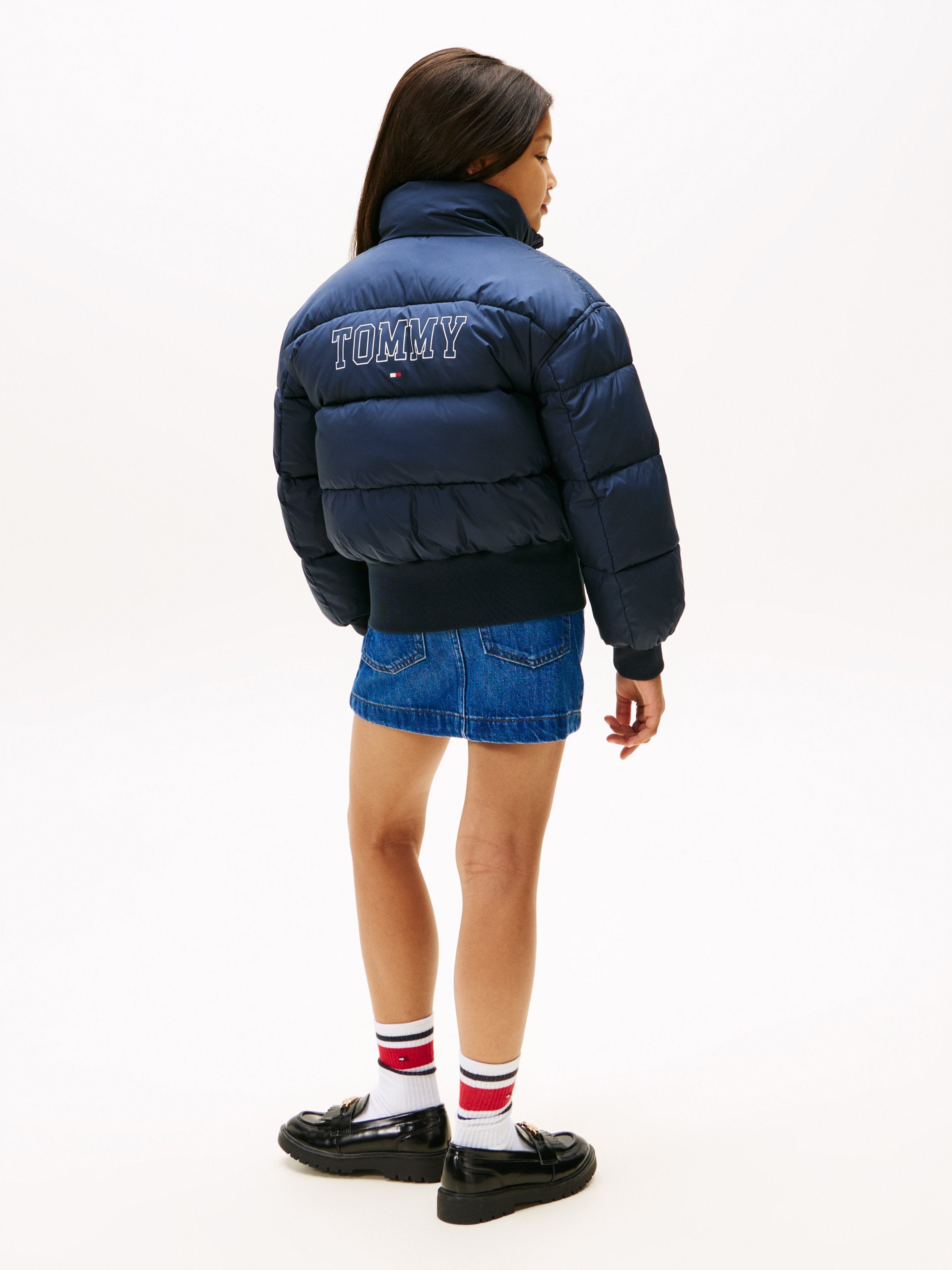 REVERSIBLE STRIPE PUFFER UNISEX Media 4