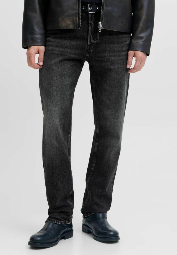 Jack & Jones Relaxed Fit JJICHRIS JJORIGINAL CB 019 BF - Straight leg jeans - grey denim