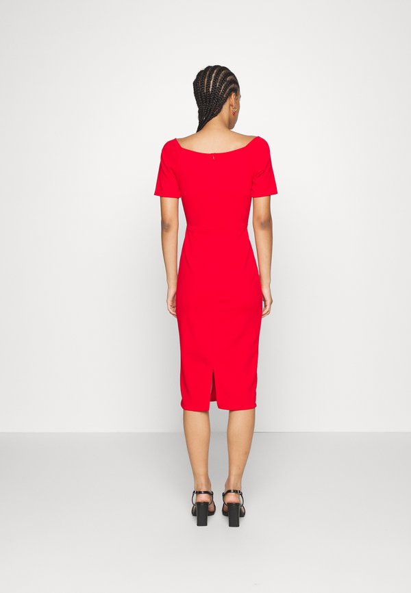 WAL G. ABRIL CUT OUT MIDI DRESS