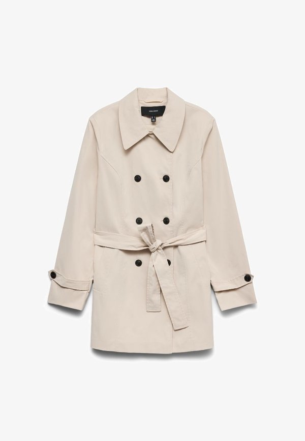 Vero Moda VMCHELSEA OLIVIA - Trenchcoat - oatmeal