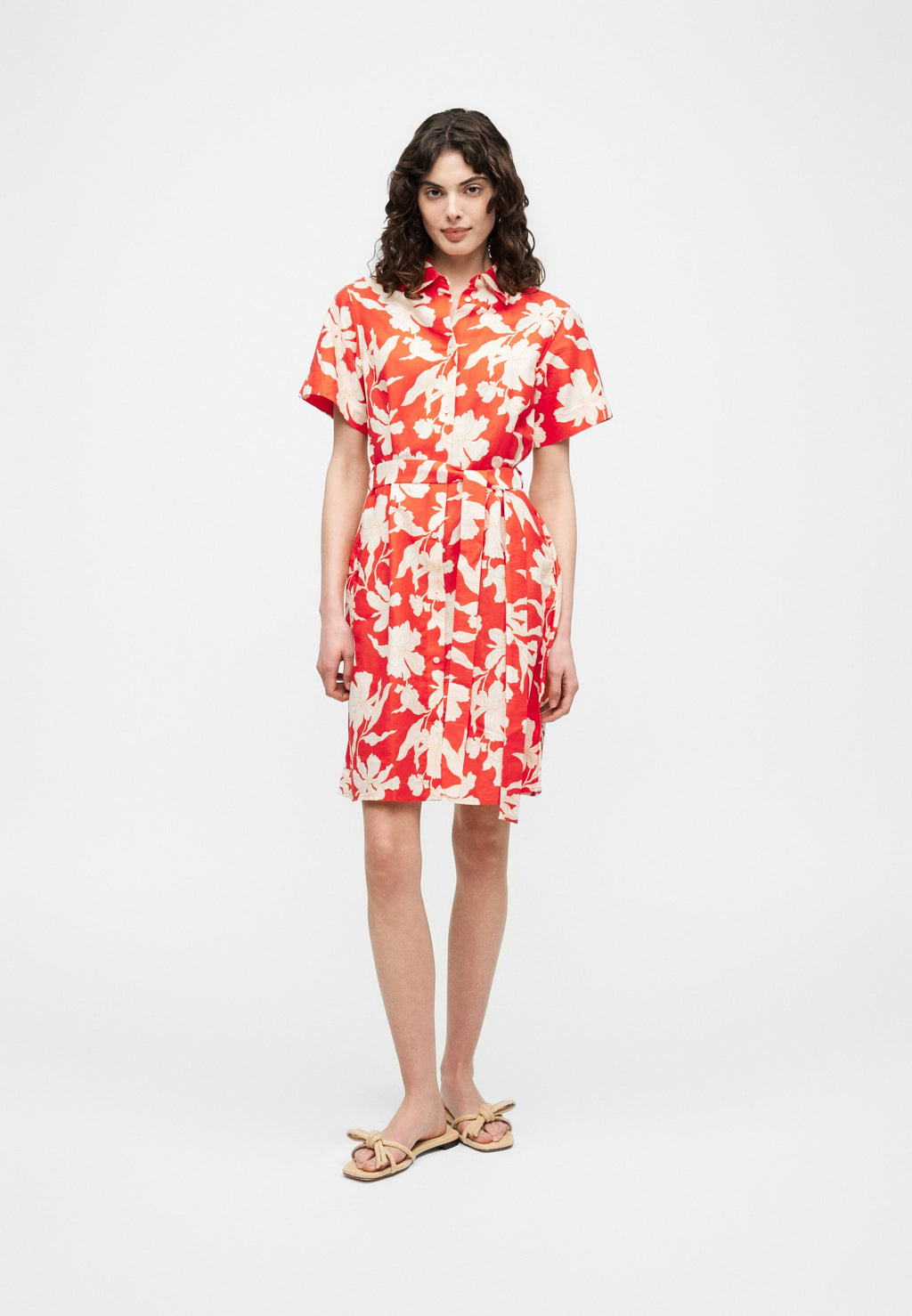 GANT FLORAL PRINT SHIRT DRESS