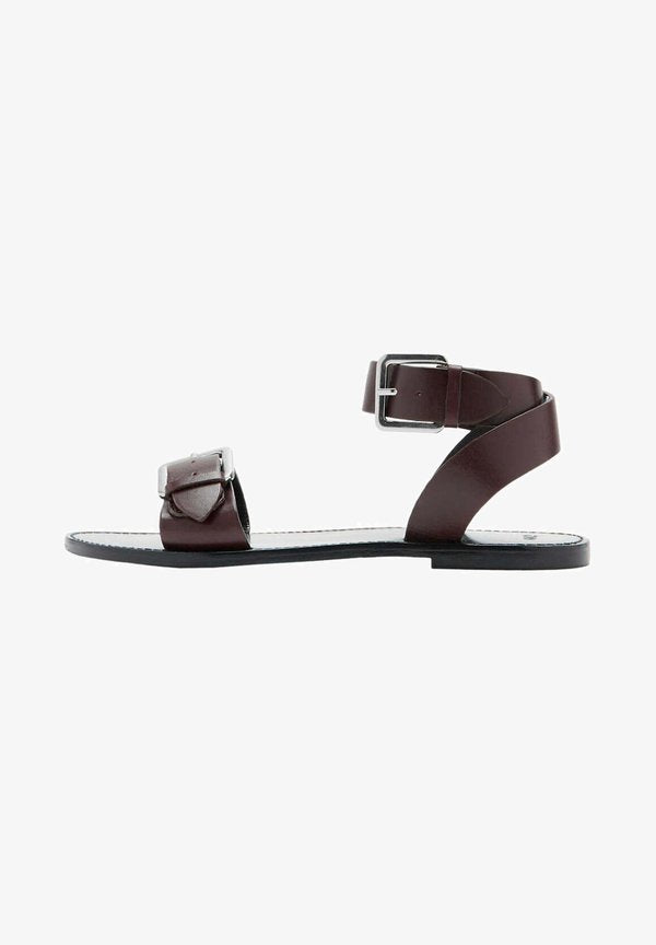 Mango ADULT - Sandals - dark brown